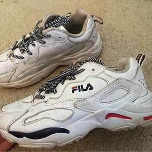 White Fula Sneakers size 6